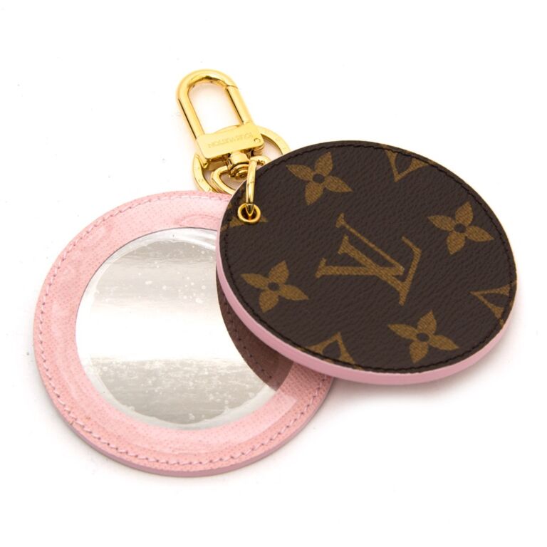 Louis Vuitton LV Mirror Mirror Dragonne Bag Charm and Key Holder Monogram  Mirror in Coated Canvas with Silver-tone - US