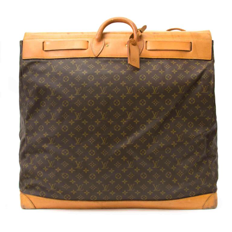 Louis Vuitton Steamer Bag Large Monogram Travel Tote Keepall Neiman Marcus  70s at 1stDibs