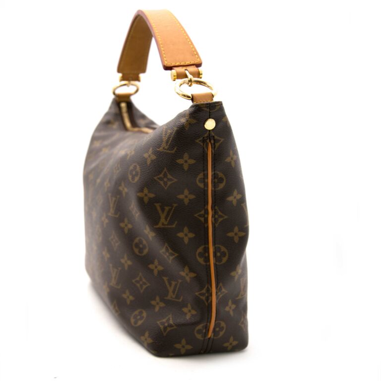 Preloved Louis Vuitton Sully MM Monogram Handbag