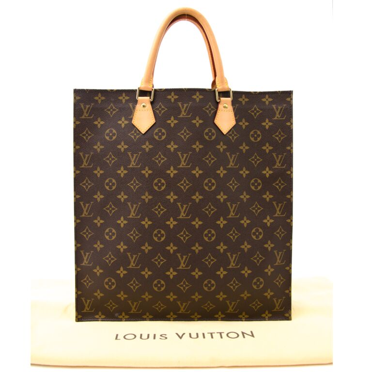 Louis Vuitton Monogram Sac Plat Tote ○ Labellov ○ Buy and Sell