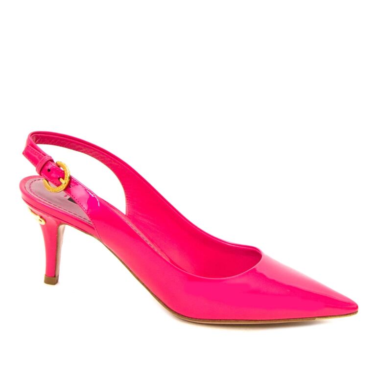 louis vuitton pink heels