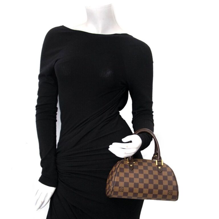 🧚🏻Louis Vuitton Mini Ribera Damier Ebene 🧚🏻$850 usd FIXED 🧚🏻Rank A  🧚🏻Bag - Grancha Kauzo Japan Second Hand Luxury Bags & Accessories