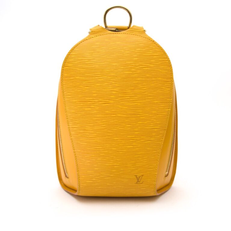 Louis Vuitton Vintage - Epi Mabillon - Yellow - Leather Backpack