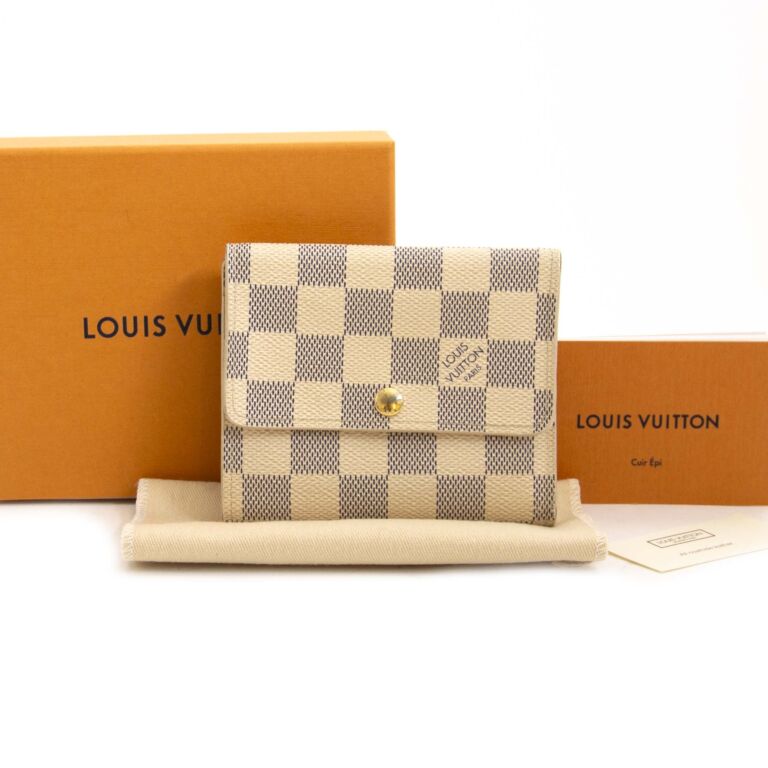 Louis Vuitton Damier Azur Folding Wallets