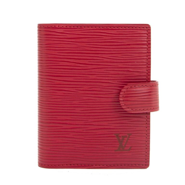 Shop Louis Vuitton EPI Small ring agenda cover (R20052) by MUTIARA