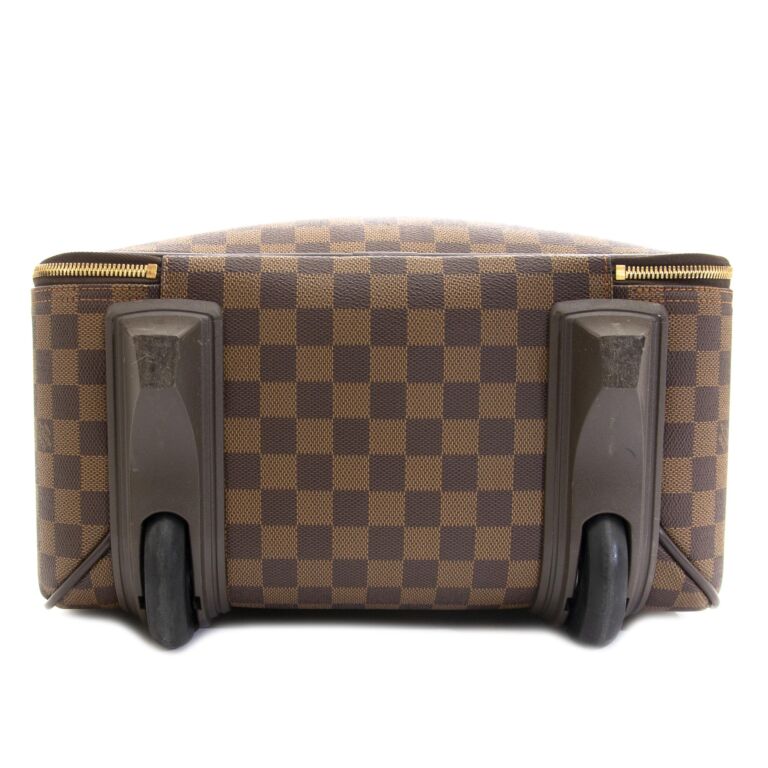 Louis Vuitton Damier Graphite Pegase 45 Rolling Luggage Trolley Suitcase  1223lv2 For Sale at 1stDibs