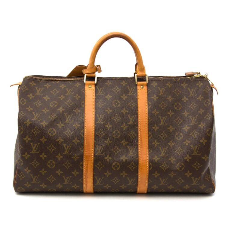 Louis Vuitton Keepall 50 Weekend/Travel Bag (Authentic Pre-Owned) Leather  48H