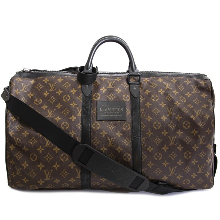 Louis Vuitton Waterproof KeepAll 55 Bandoulière ○ Labellov ○ Buy and Sell  Authentic Luxury