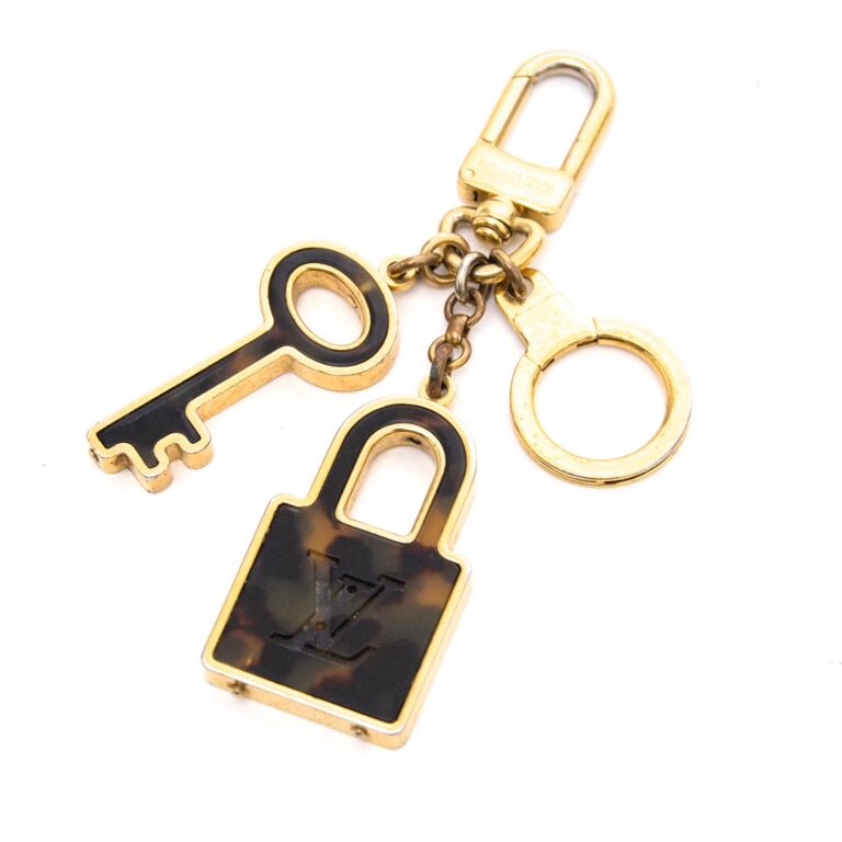 100% Authentic Louis Vuitton Key Holder & Bag Charm