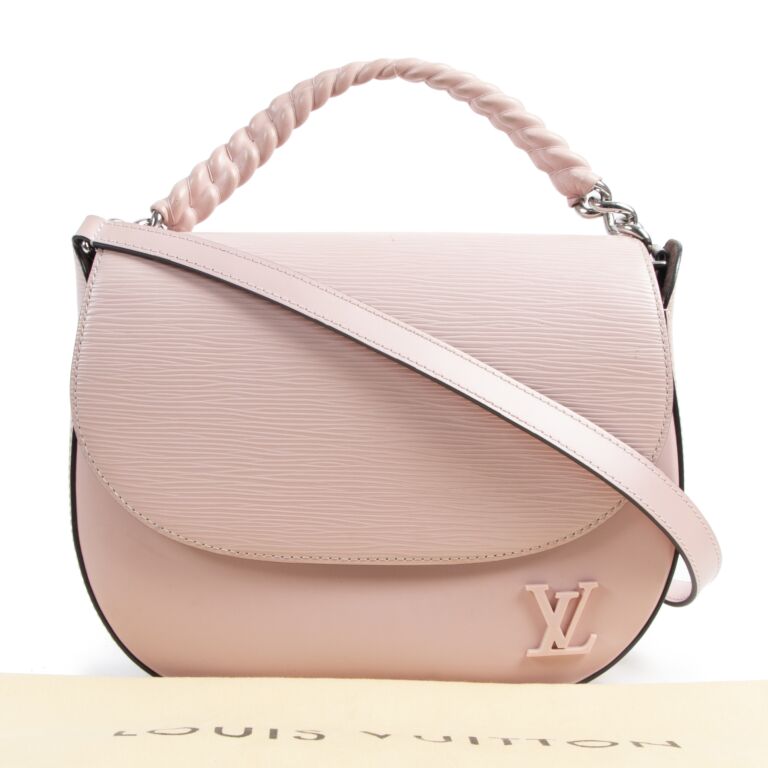 Louis Vuitton Rose Ballerine Epi Luna Bag ○ Labellov ○ Buy and