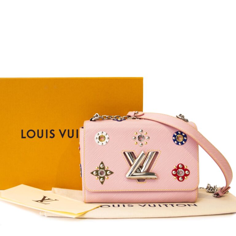 Louis Vuitton Twist mm Rose Blossom EPI Metallique