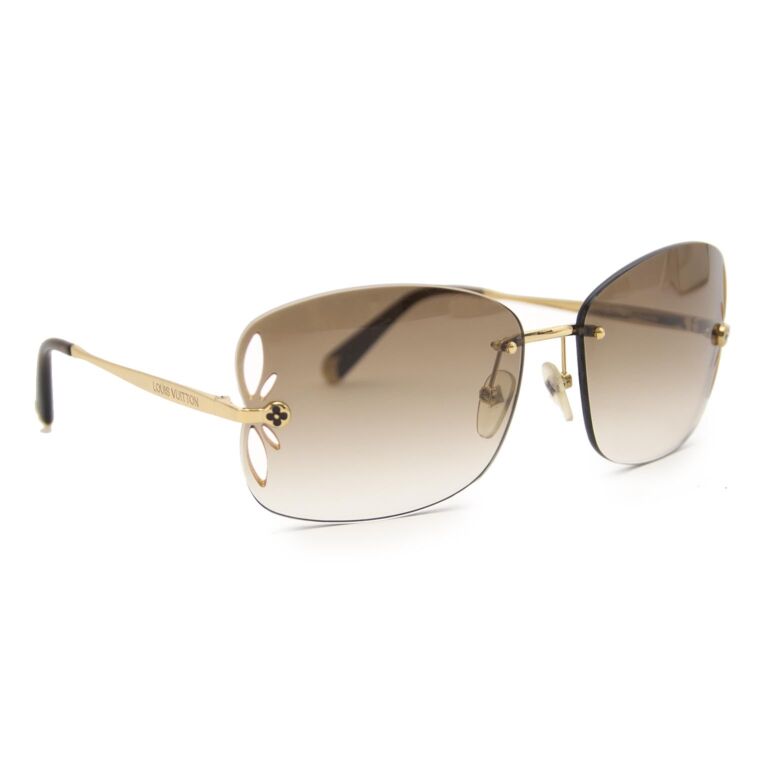 Louis Vuitton Rimless Gradient Sunglasses - Gold Sunglasses, Accessories -  LOU140534
