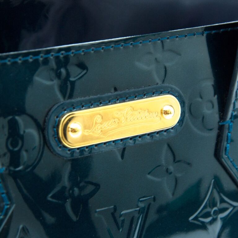 Louis Vuitton - Wilshire PM Vernis Leather Blue Nuit