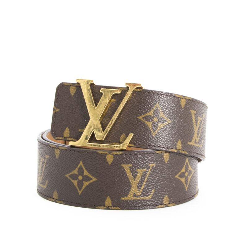 Louis Vuitton My LV Logo 35mm Belt Buckle - Gold Belts, Accessories -  LOU329856