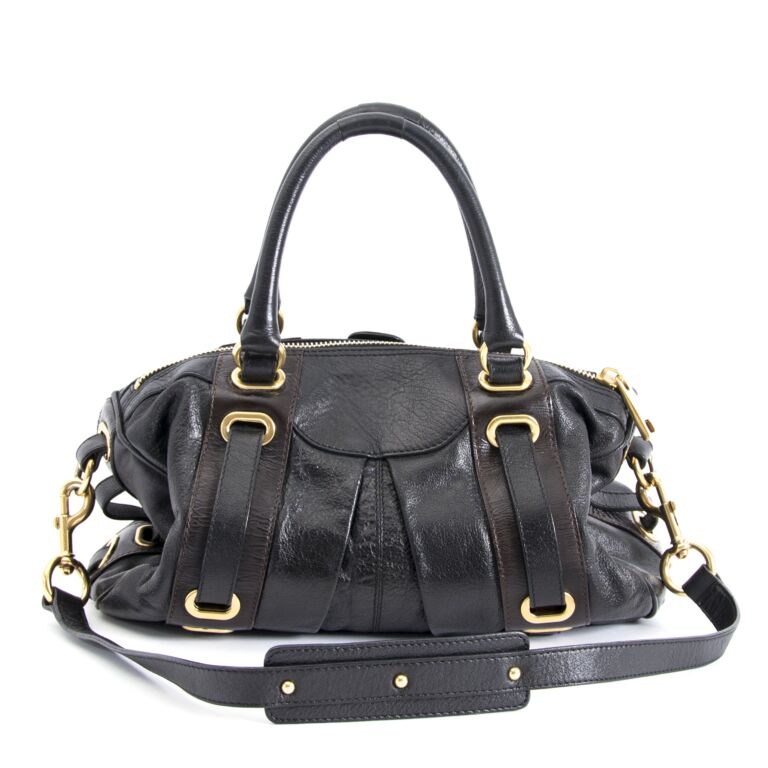 Marc Jacobs The J Marc Small Cherry Leather Saddle Bag