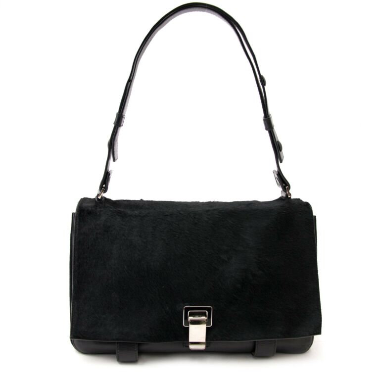 Proenza Schouler PS1 Courier Pony Calf Hair Labellov Buy and