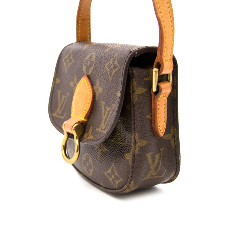 Louis Vuitton Monogram Mini Cartouchiere Crossbody Bag Leather ref