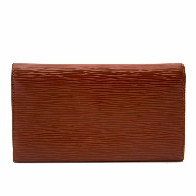Leather wallet Louis Vuitton Brown in Leather - 32623439