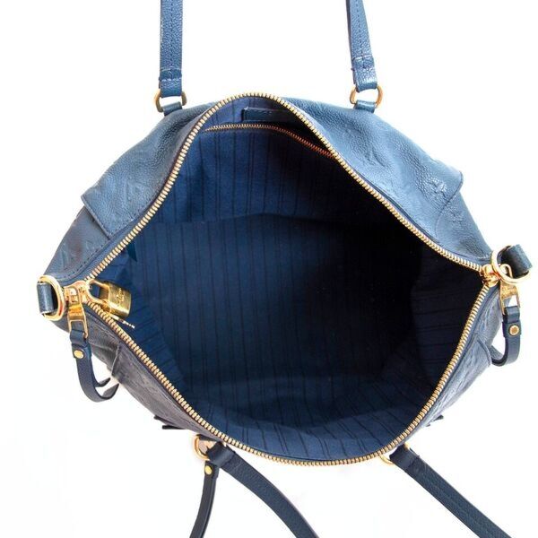 Louis Vuitton Blue Infini Monogram Empreinte Leather Fascinante
