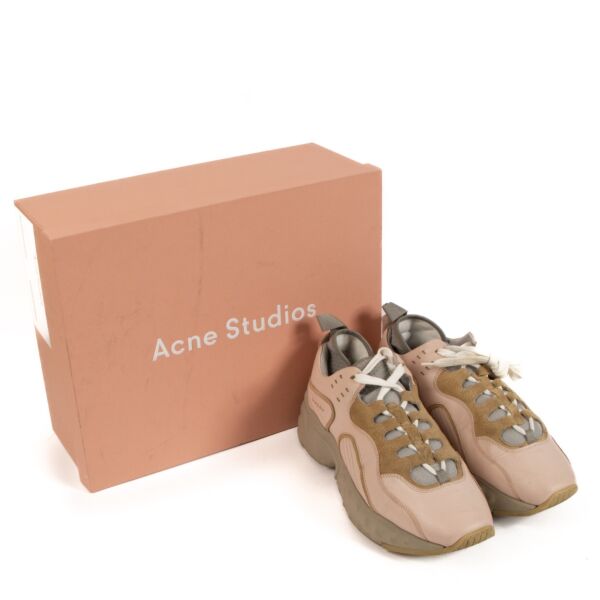Acne Studios Pink Manhattan Sneakers - size 41