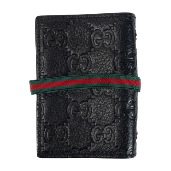 Gucci Guccissima Leather Card Holder