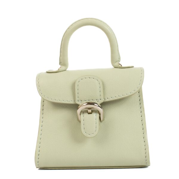 Delvaux Amande Polo Leather Brillant Bag Charm