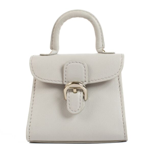 Delvaux Lin Polo Leather Brillant Bag Charm
