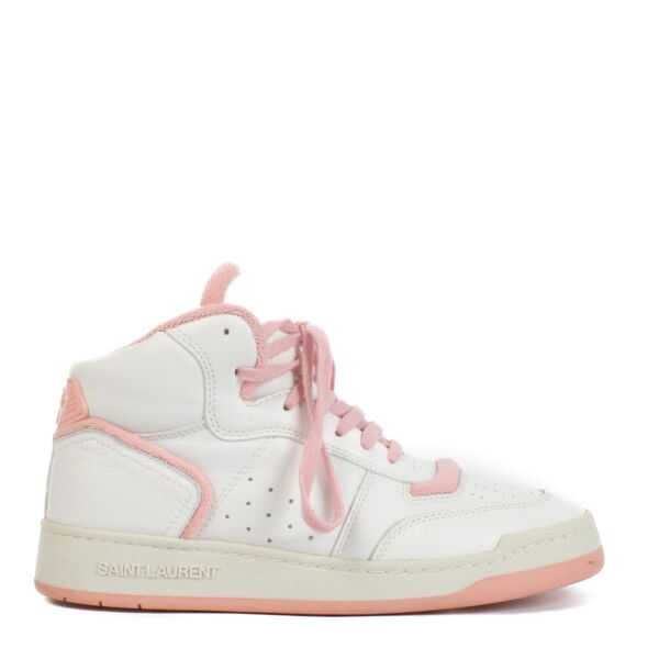 shop 100% authentic second hand Saint Laurent Pink Sneakers - Size 38 1/2 on Labellov.com