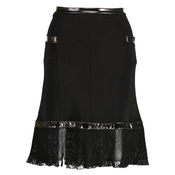 Shop 100% authentic second-hand Chanel 07P Black Skirt in size FR42 on Labellov.com