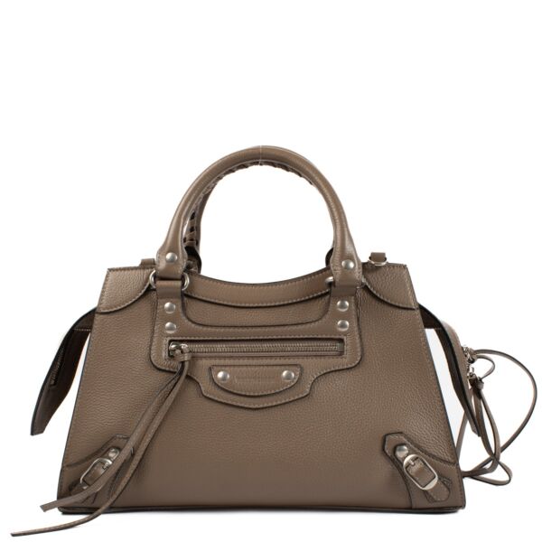 shop 100% authentic second hand Balenciaga Taupe Neo Classic Small Citybag on Labellov.com