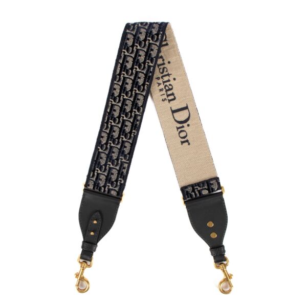 Buy real authentic Christian Dior Blue Velvet Strap safe online at Labellov.com or in Brussels, Knokke and Antwerp