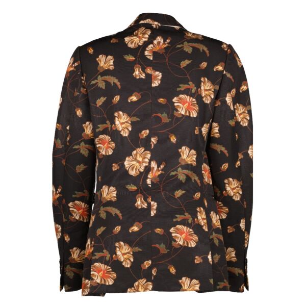 Dries Van Noten Floral Blazer Jacket - Size 46