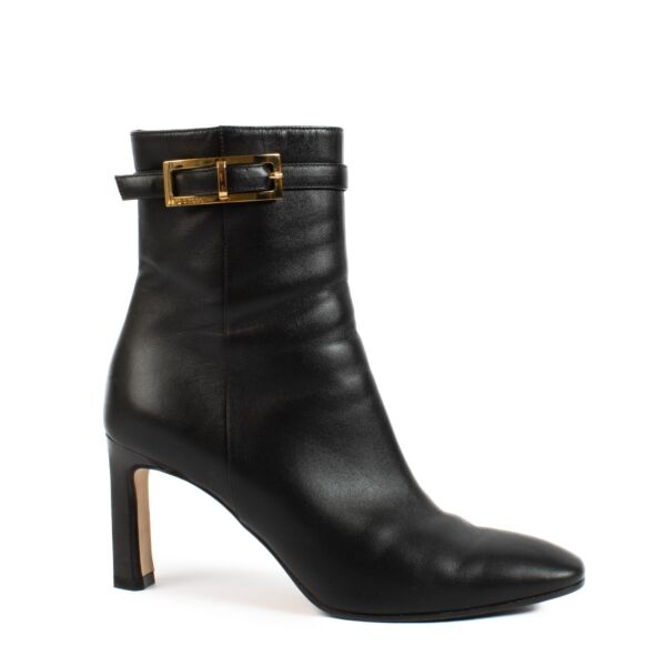Shop safe online at Labellov in Antwerp, Brussels and Knokke this 100% authentic second hand Sergio Rossi Black Ankle Boots - Size 36,5