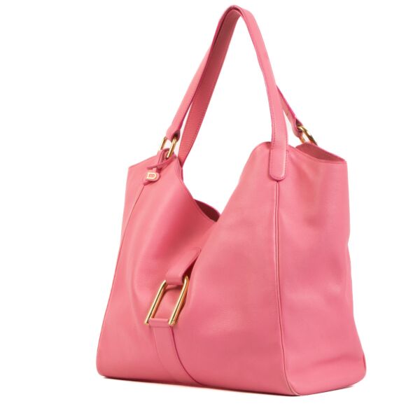 Delvaux Flamingo Polo Givry Besace Bag