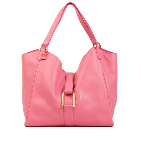 Delvaux Flamingo Polo Givry Besace Bag