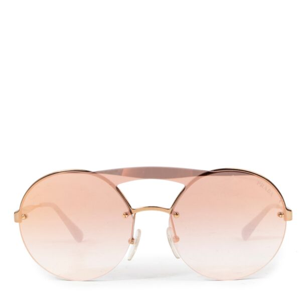 Prada Round Mirror Sunglasses