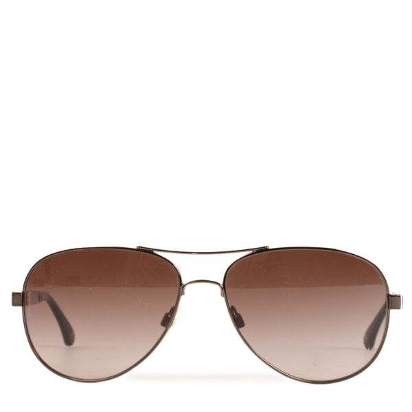 shop 100% authentic second hand Chanel Brown Sunglasses on Labellov.com