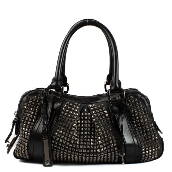 Shop 100% authentic secondhand Burberry Black Studs Top Handle Bag on Labellov.com
