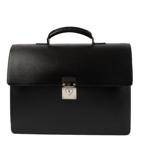 Shop 100% authentic secondhand Louis Vuitton Black Epi Leather Briefcase on Labellov.com