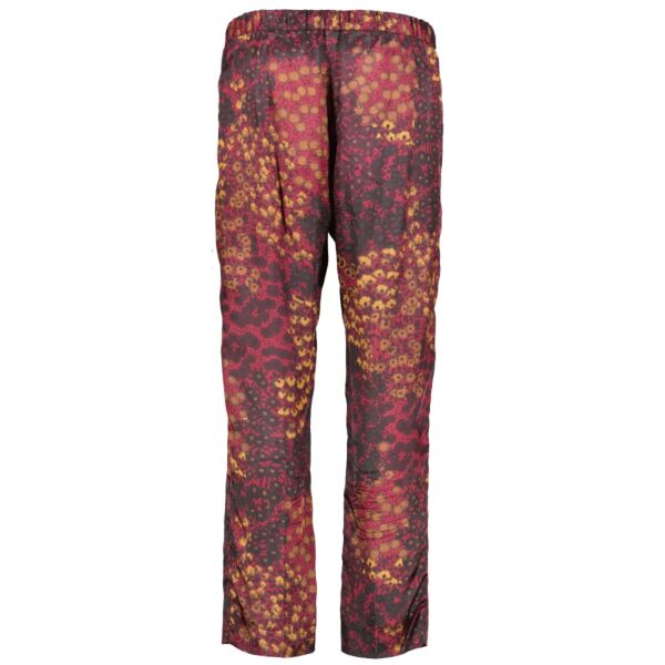 Dries Van Noten Floral Viscose Trousers - Size FR 36