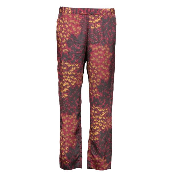 Shop safe online at Labellov in Antwerp, Brussels and Knokke this 100% authentic second hand Dries Van Noten Floral Viscose Trousers - Size FR 36