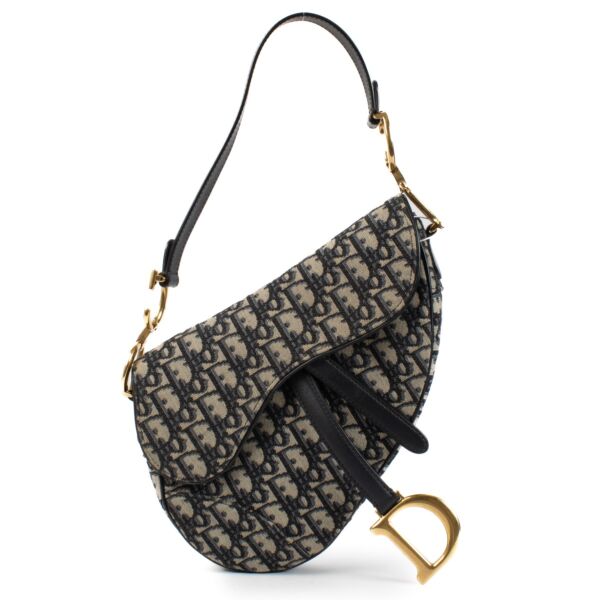 shop 100% authentic second hand Christian Dior Oblique Saddle Bag on Labellov.com