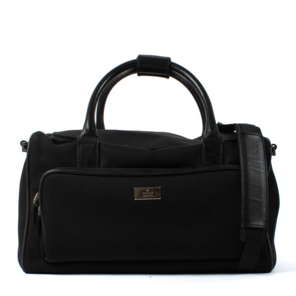 Gucci Black Nylon Beauty Case Bag