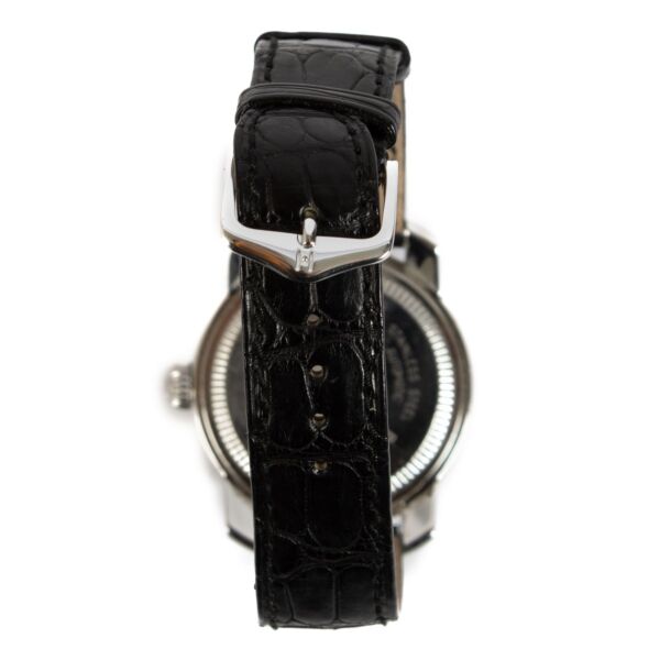Baume & Mercier Black Capeland Stainless Steel Watch