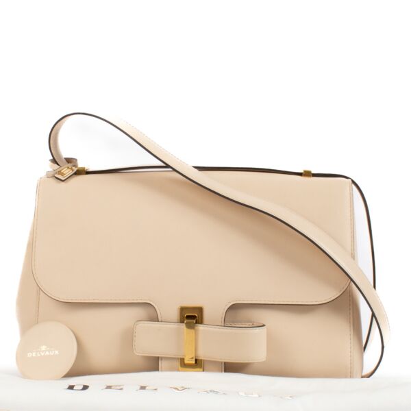 Delvaux Nude Cadence Simplissime City Bag
