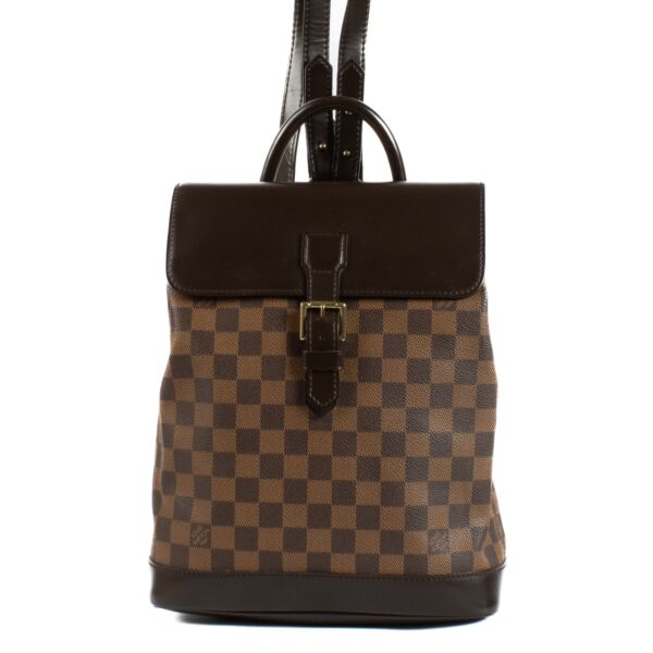 shop 100% authentic second hand Louis Vuitton Damier Ebene Soho Backpack on Labellov.com