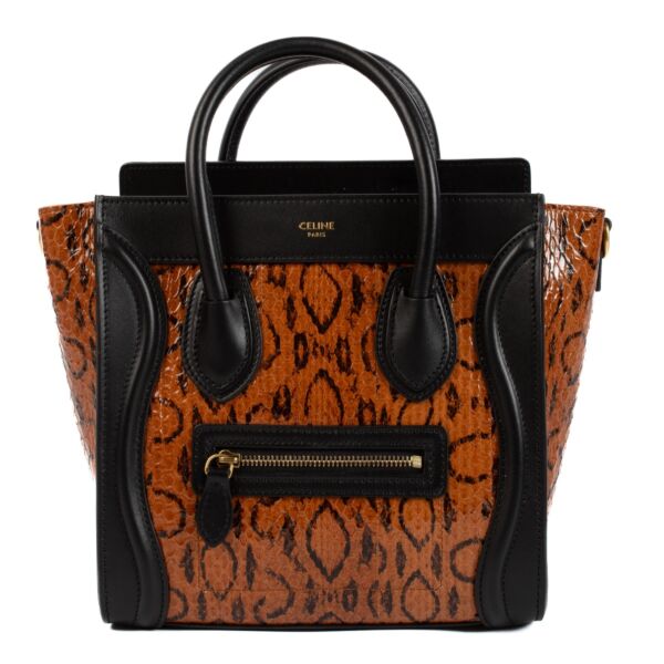 shop 100% authentic second hand Celine Whips/Calfskin Nano Luggage Bag on Labellov.com
