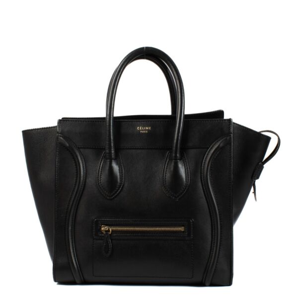 Shop 100% authentic second-hand Celine Black Nano Luggage Bag