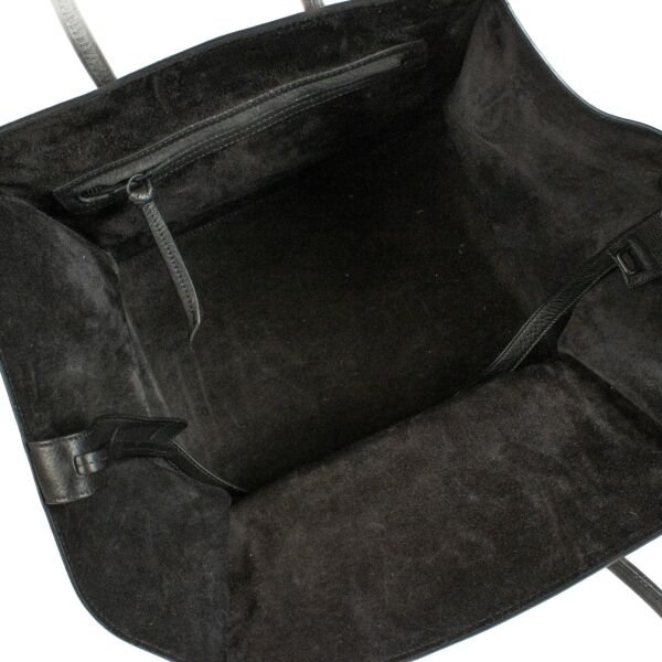 Celine Black Medium Luggage Phantom Bag