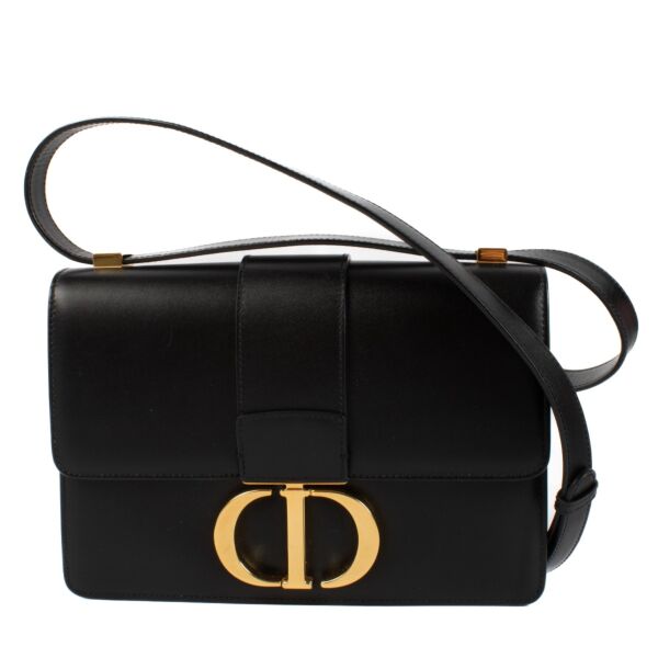 Shop 100% authentic secondhand Christian Dior Black Box Leather Montaigne 30 Bag on labellov.com